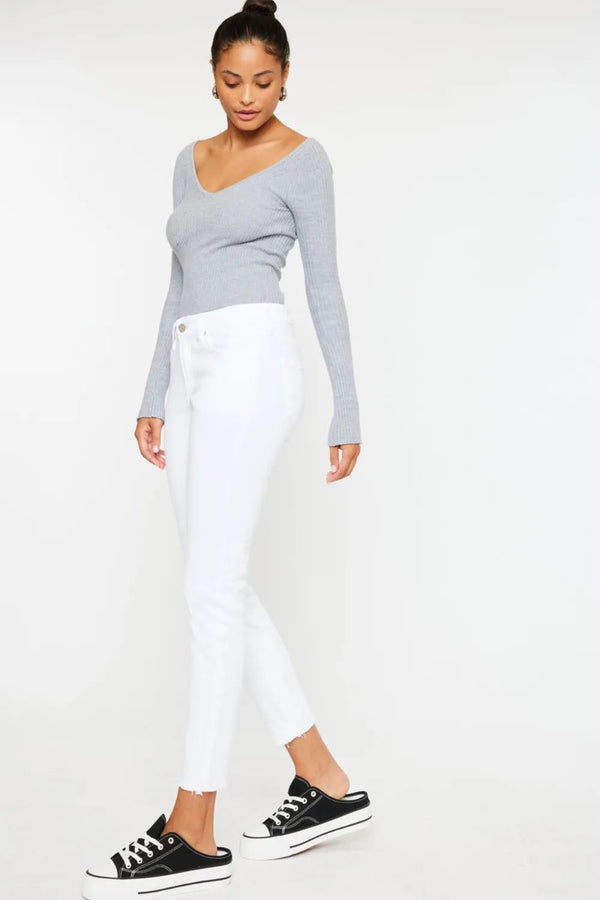 Comfort Chic Ankle Jeans