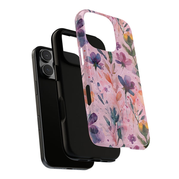 Floral Tough Case - Vibrant Protective Phone Cover
