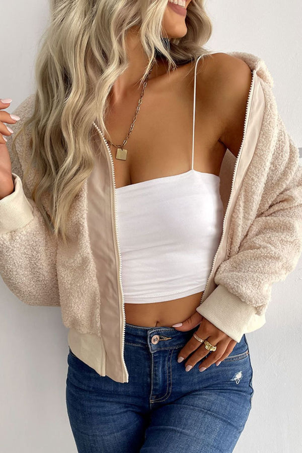 Cozy Sherpa Zip Jacket